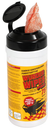 PUHDISTUSPYYHE 75KPL PROF WUNDER WIPES 195X266MM WKCE007