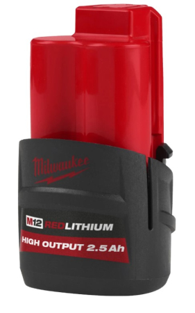 Milwaukee akku M12 HB2,5 MW480164