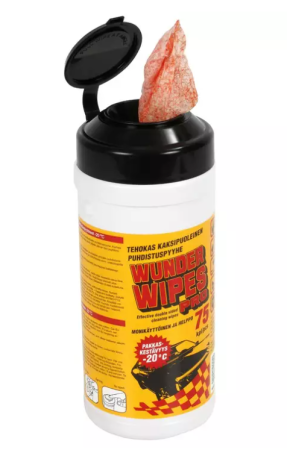 PUHDISTUSPYYHE 75KPL PROF WUNDER WIPES 195X266MM WKCE007