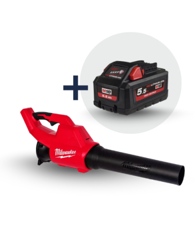 MILWAUKEE M18 BLBLO-0 AKKULEHTIPUHALLIN + M18 HB5.5 AH AKKU MW502327
