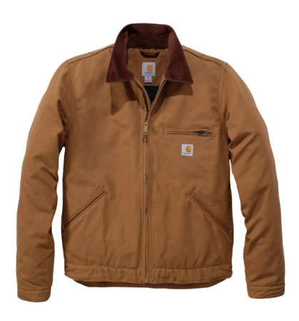 CARHARTT ICONIC J01 DUCK DETROIT JACKET MIESTEN TAKKI 103828-BRN