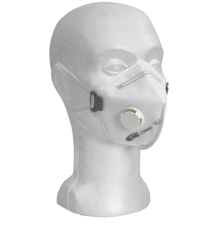 HENGITYSSUOJAIN FFP2 VENTTIILILLÄ 12 KPL SCL030A