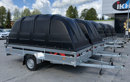 PERÄVAUNU 3500X1500X400 1-AKSELI JARRUTON MAXI KUOMU BREN-350M
