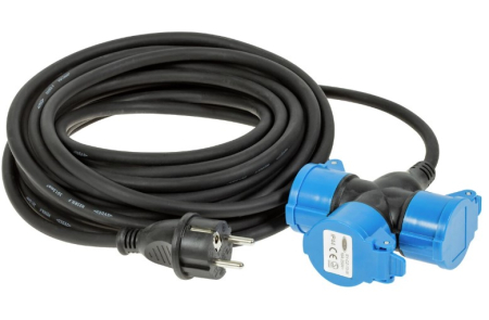 JATKOJOHTO KUMI 3-OS 230V 10M CRX1014