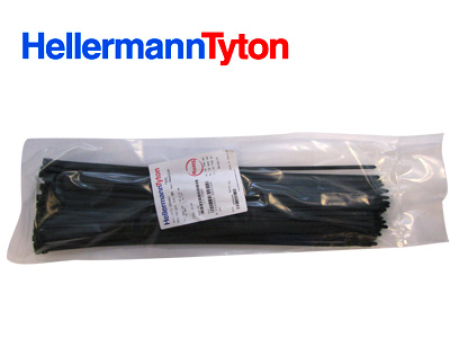 HELLERMAN NIPPUSIDE 100KPL 390X4,6 MUSTA 1111-05441