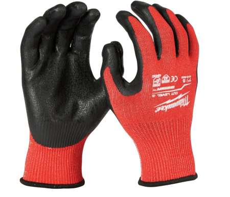 MILWAUKEE VIILTOSUOJAKÄSINEET CUT LEVEL 3 MW47142-3