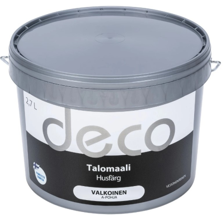 DECO TALOMAALI V  2,7L VALKOINEN A-POHJA PREMIUM DECO103176