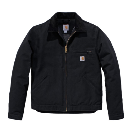 CARHARTT ICONIC J01 DUCK DETROIT JACKET MIESTEN TAKKI 103828-BLK