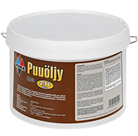 PUUÖLJY 2,7L MUSTA WK119