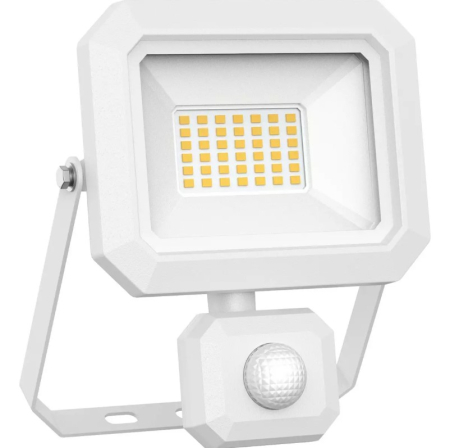 LED VALONHEITIN LIIKETUNNISTIMELLA VALKOINEN 30W 230V 4500K  CRX34031