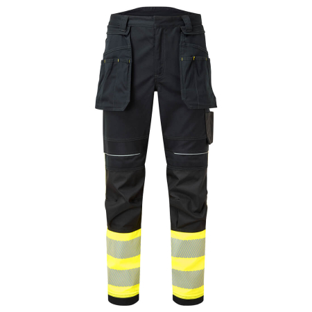 PORTWEST FR MODAFLAME HI-VIS RIIPPUTASKUHOUSUT  FR416YBR