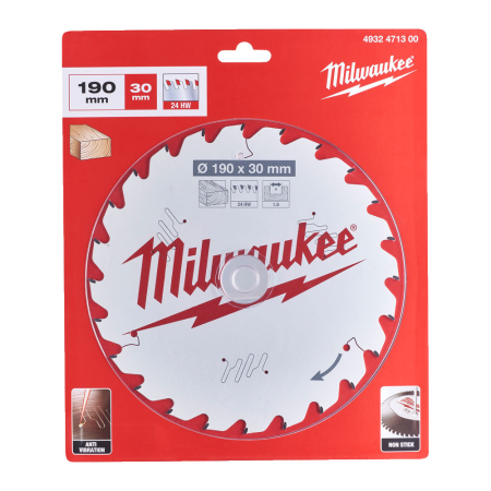 Milwaukee pyörösahanterä W190X30X1,6X24 MW471300