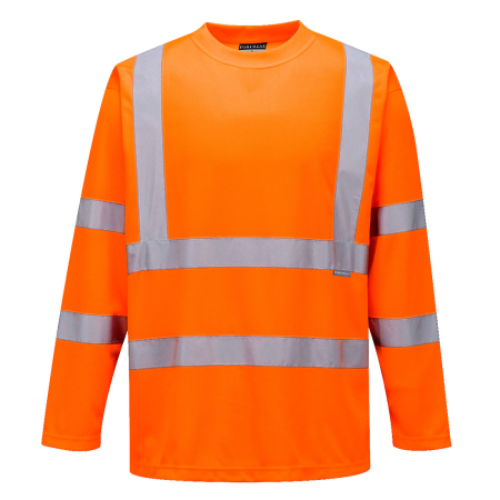 PORTWEST HI-VIS PITKÄHIHAINEN T-PAITA S178ORR