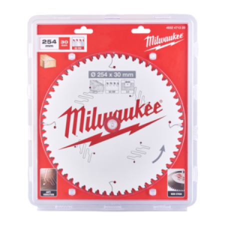 Milwaukee pyörösahanterä MS W254x30x3,0X60 MW471320