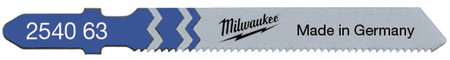 Milwaukee pistosahanterä 55mm HSS 21TPI Metalli 5kpl MW254063